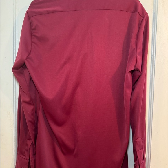 Lucien Piccard Men’s Shirt Size M Burgundy Button Down Long sleeve, Casual, Fall - Picture 6 of 12